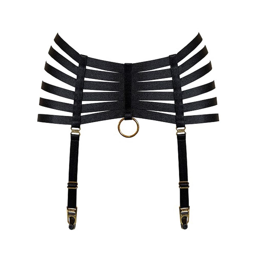 Webbed Elastic Garter Adjustable, 1 Par - BORDELLE