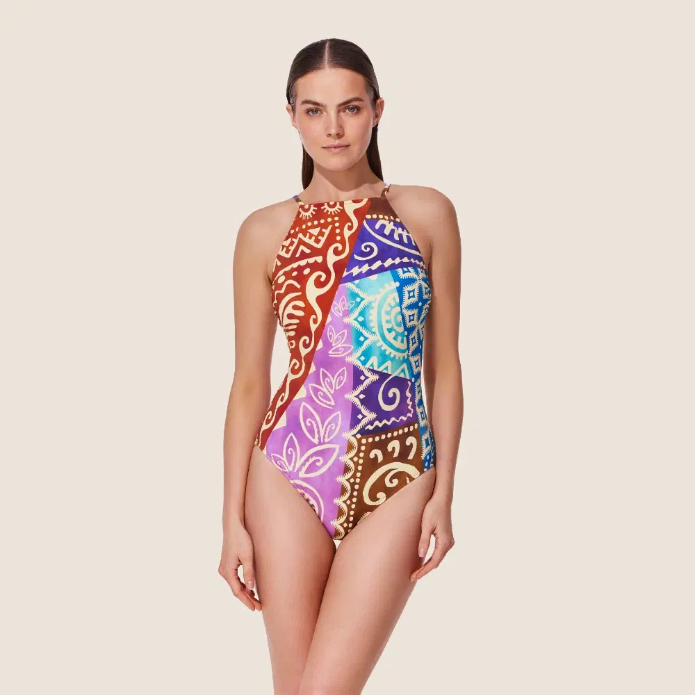 High neck Swimsuit Ashanti