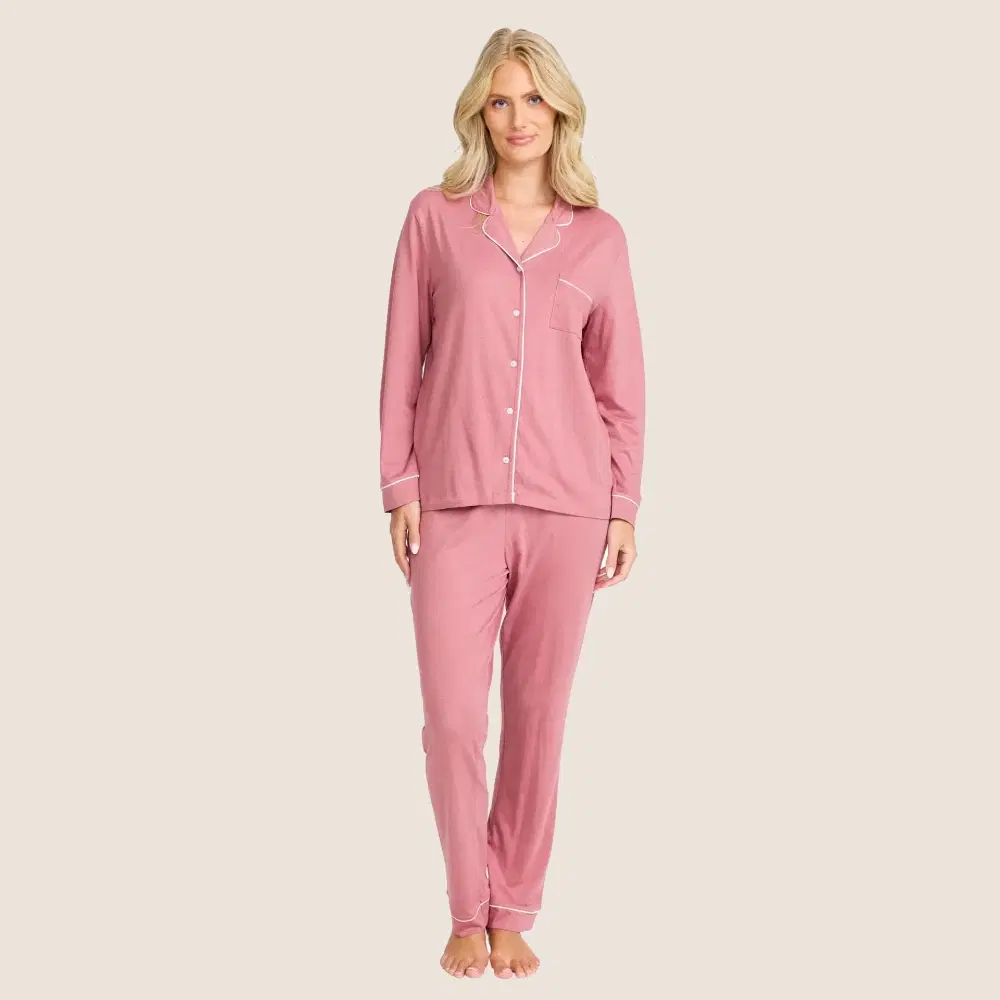 Pyjamas i bomull/modal