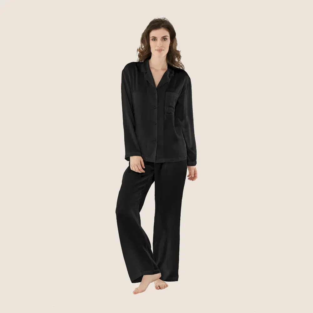 Silk pyjamas set