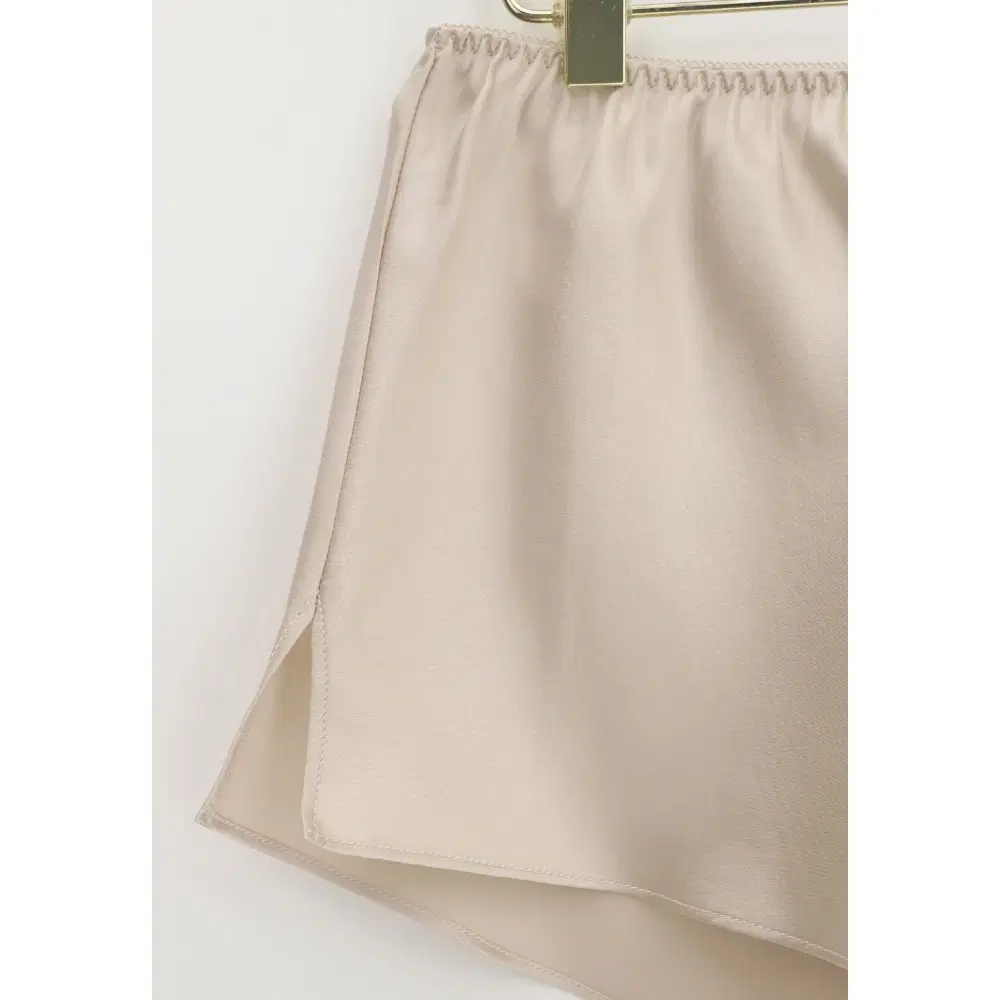 Silk Culotte Champagne (19 momme siden)